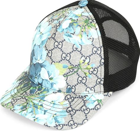 gucci cap blue flowers|gucci flower wallpaper.